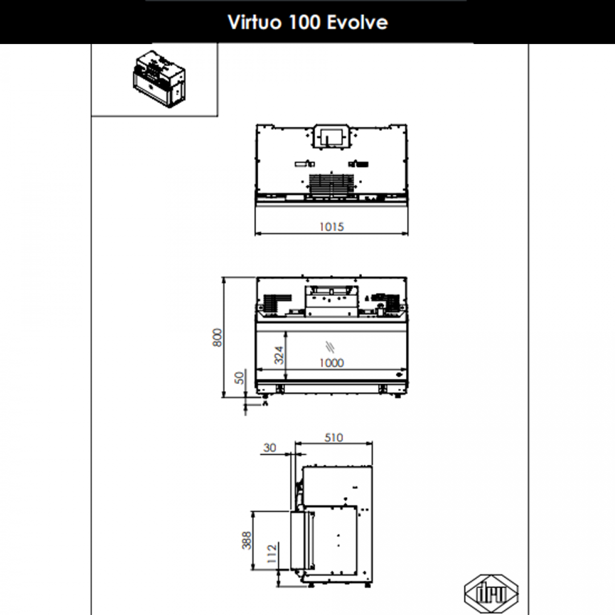 DRU Virtuo 100 cm realistic glass fronted electric fire Comfort Line